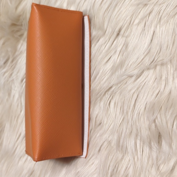 Orange Tory Burch eyeglass case holder (nwot) - Picture 5 of 5